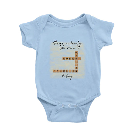 Personalized Romper: My Family Puzzle